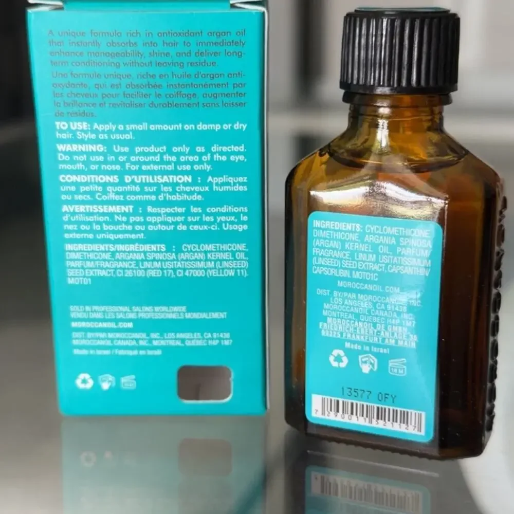 Moroccanoil Treatment Original Hair Oil 25 mL – New in Box